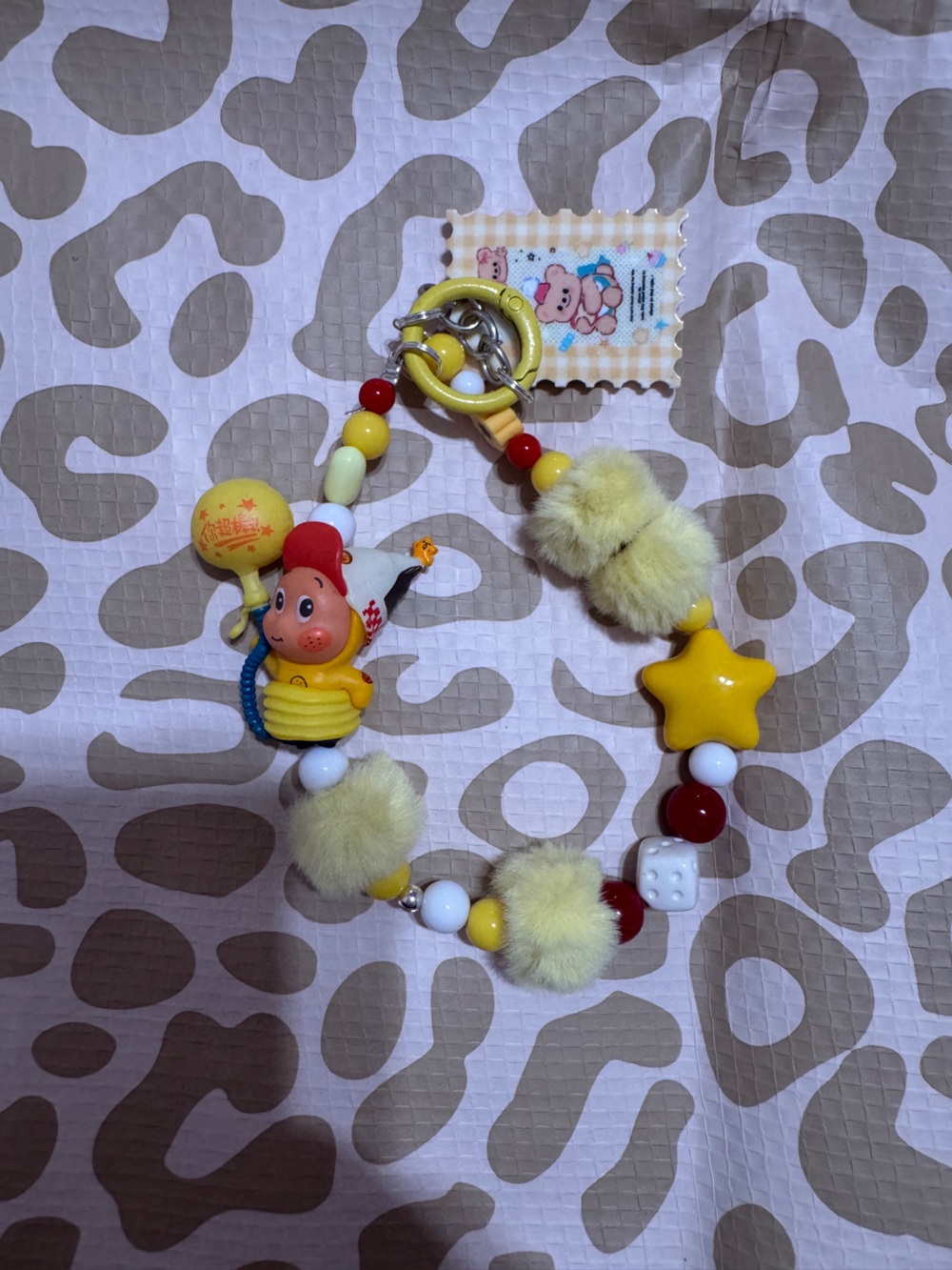 Cute twinkle twinkle handmade phone charm